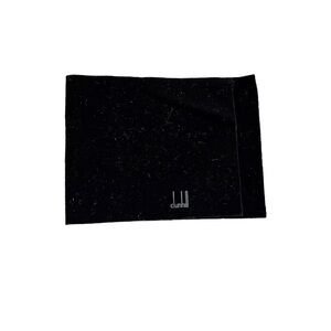 Dunhill London Dust Bag 13.5” X 5” Black Velvet Open Storage Cover
